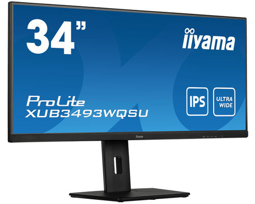 iiyama ProLite XUB3493WQSU-B5 computer monitor 86.4 cm (34 iiyama ProLite XUB3493WQSU-B5 computer monitor 86.4 cm (34